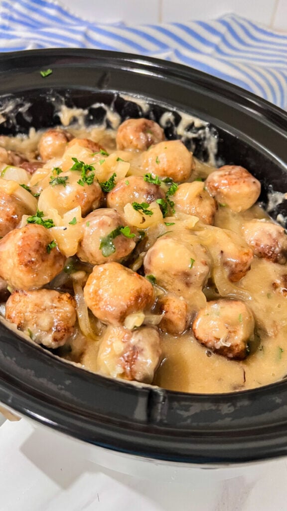 IMG_3104-576x1024 Crock Pot French Onion Meatballs