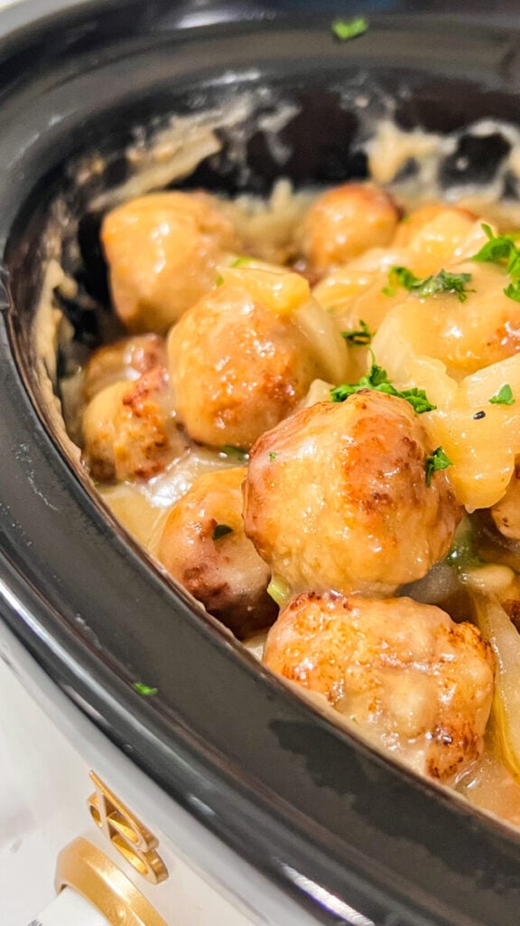 IMG_3110-576x1024 Crock Pot French Onion Meatballs