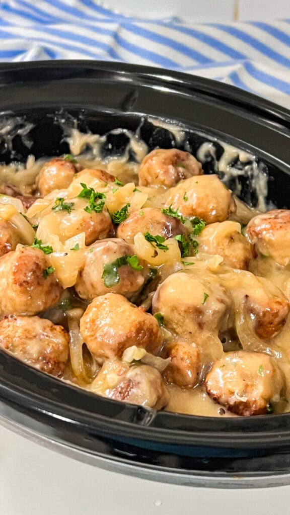 IMG_3125-576x1024 Crock Pot French Onion Meatballs