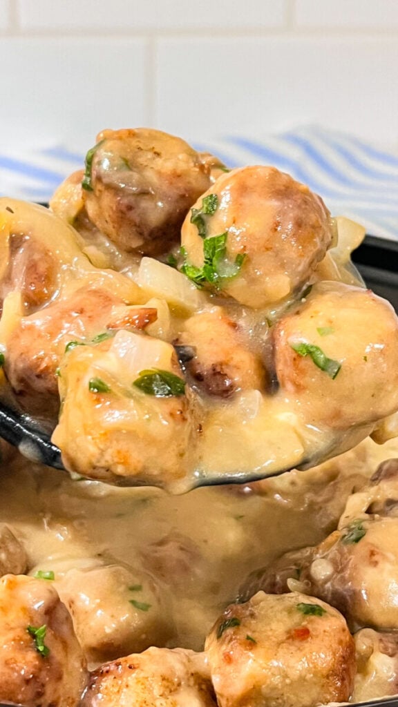 IMG_3149-576x1024 Crock Pot French Onion Meatballs