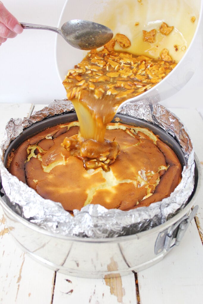  IMG_3491-683x1024 Pecan Pie Cheesecake  