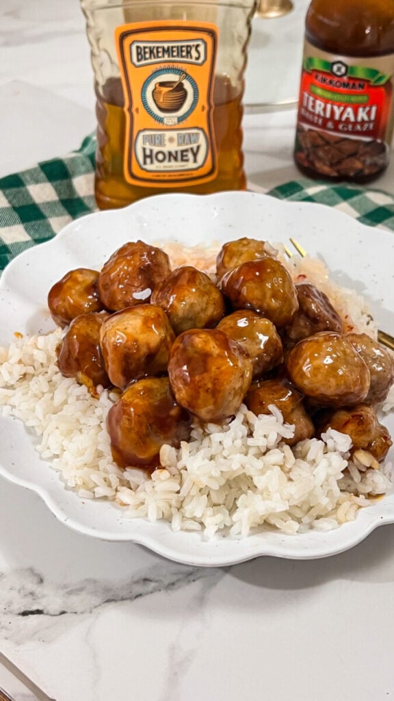  IMG_3642-576x1024 Crock Pot Honey Teriyaki Meatballs  