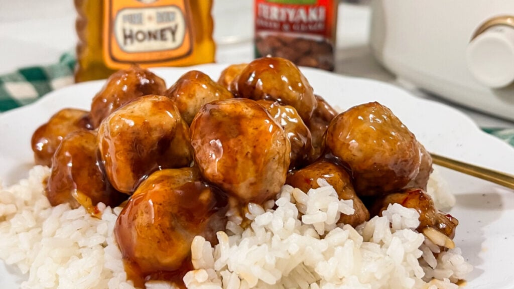  IMG_3649-1024x576 Crock Pot Honey Teriyaki Meatballs  