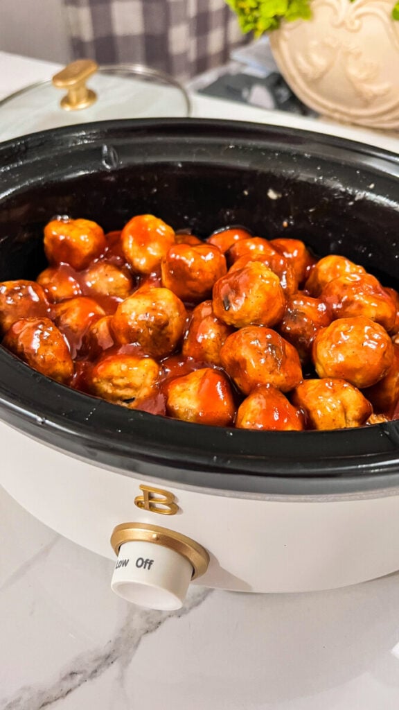 IMG_3669-576x1024 Crock Pot BBQ Meatballs