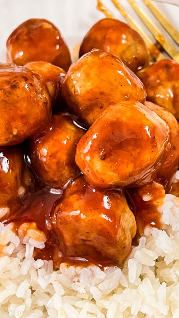  IMG_3730-576x1024 Honey BBQ Crock Pot Meatballs  