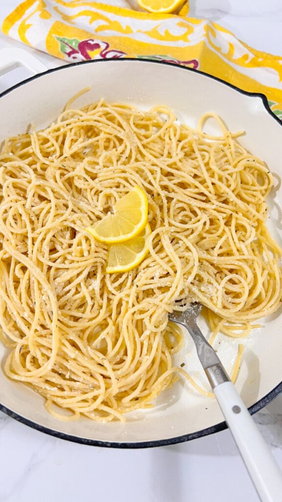  IMG_8061-576x1024 Creamy Lemon Parmesan Pasta  