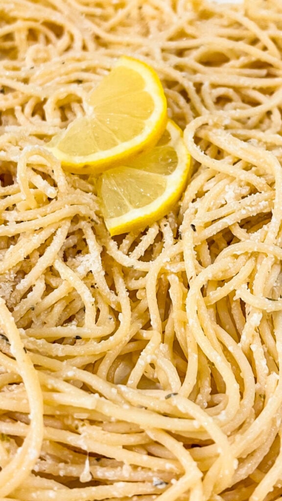  IMG_8068-576x1024 Creamy Lemon Parmesan Pasta  