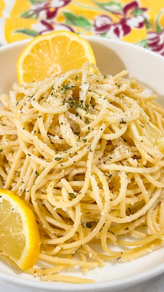  IMG_8112-576x1024 Creamy Lemon Parmesan Pasta  
