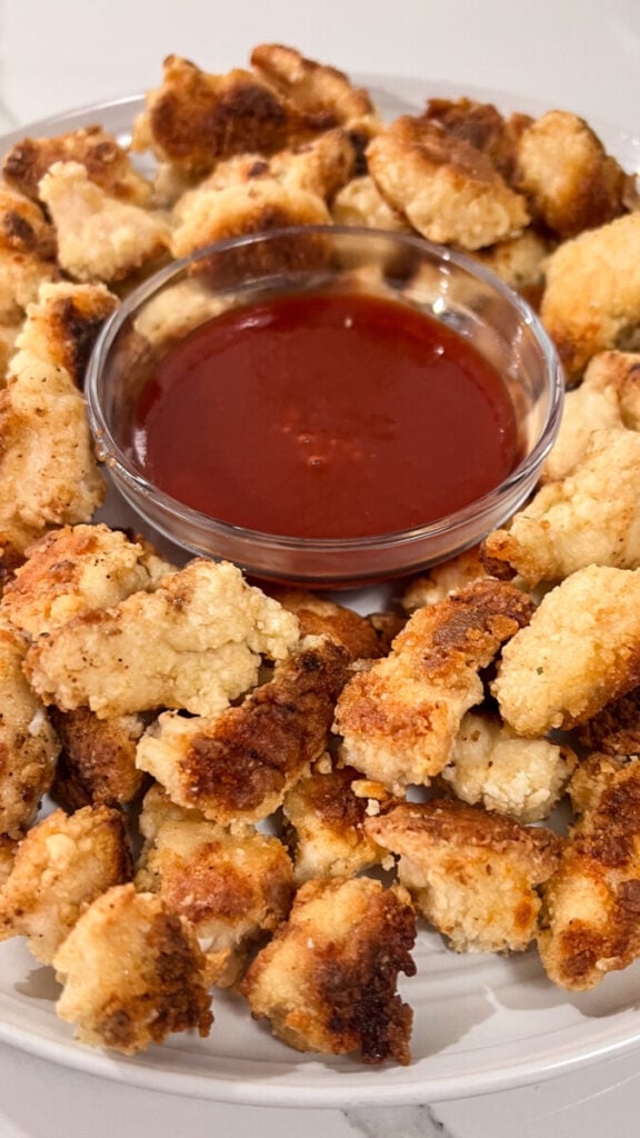  IMG_8514-576x1024 Crispy Homemade Popcorn Chicken  