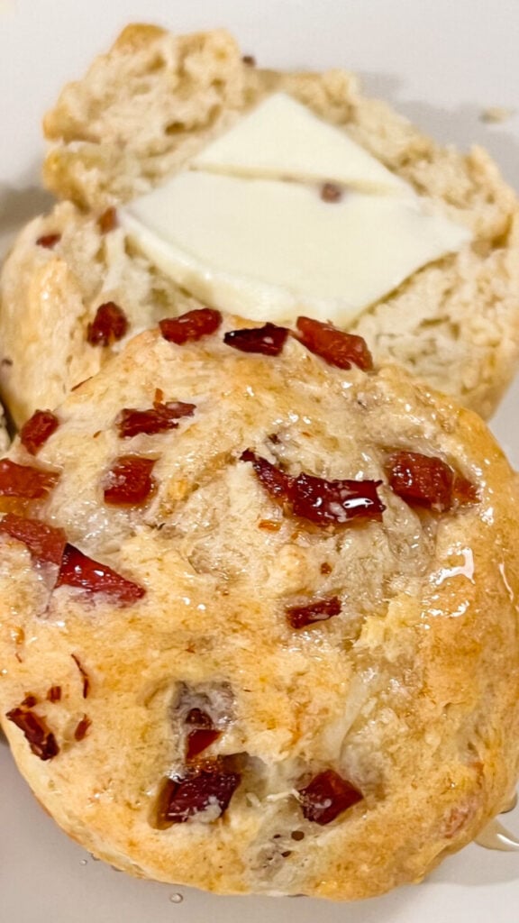  IMG_9032-576x1024 Ham and Cheddar Biscuits  