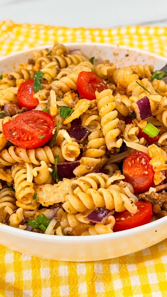  IMG_9456-576x1024 Taco Pasta Salad  
