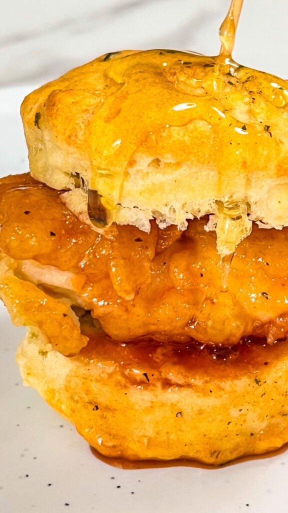  IMG_9617-576x1024 Hot Honey Fried Chicken Biscuits  