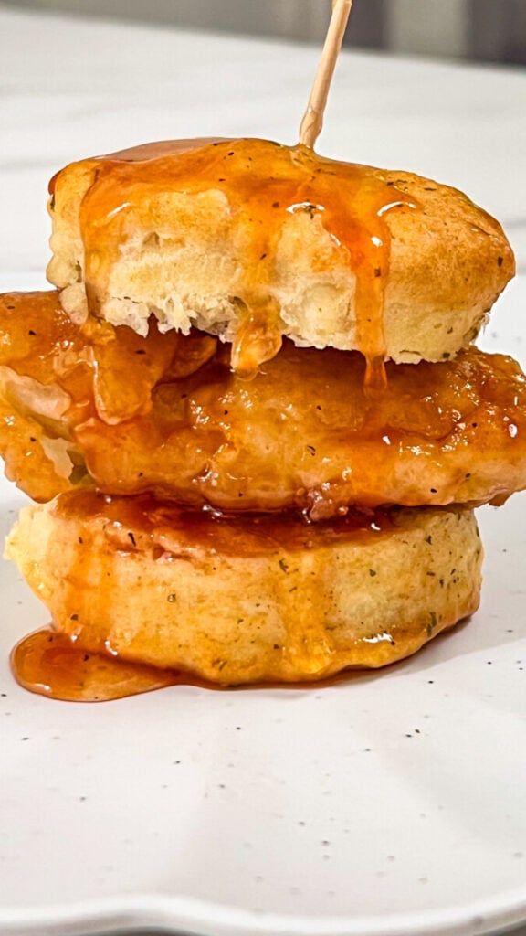  IMG_9633-576x1024 Hot Honey Fried Chicken Biscuits  
