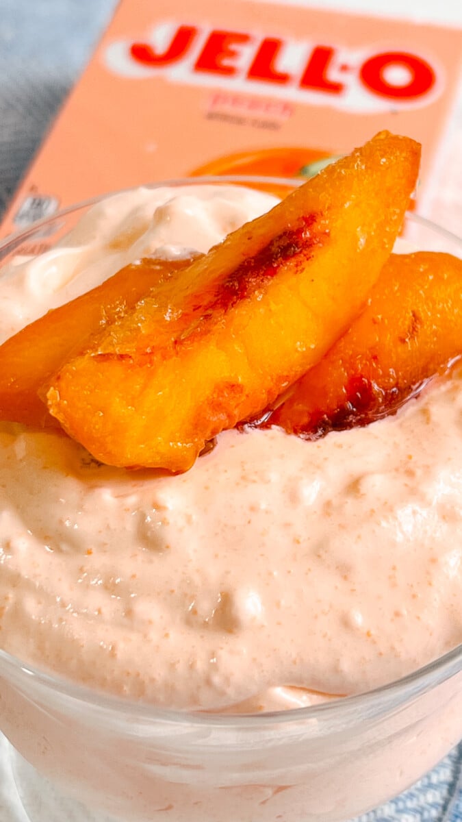  IMG_4325 Peach Fluff Salad Recipe  