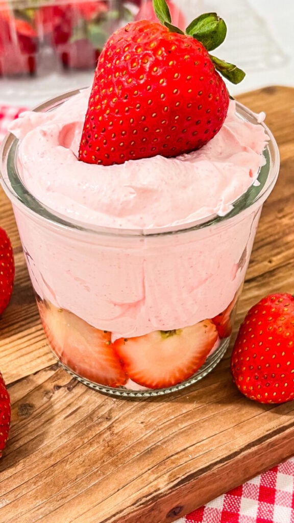  IMG_4538-576x1024 Easy Fluffy Strawberry Mousse  
