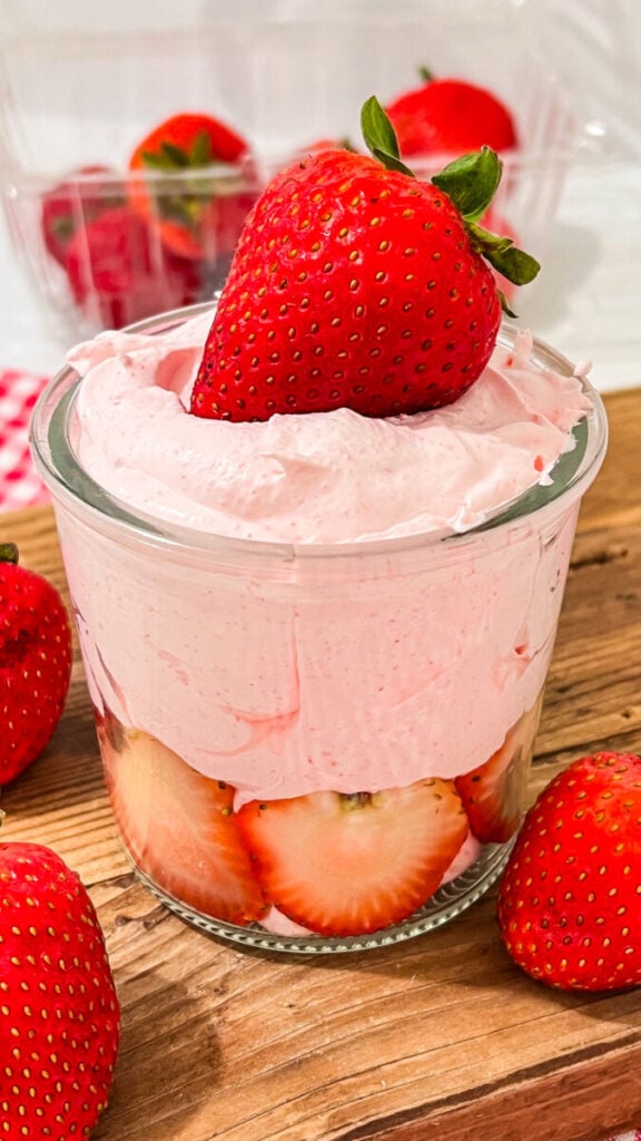  IMG_4547-576x1024 Easy Fluffy Strawberry Mousse  
