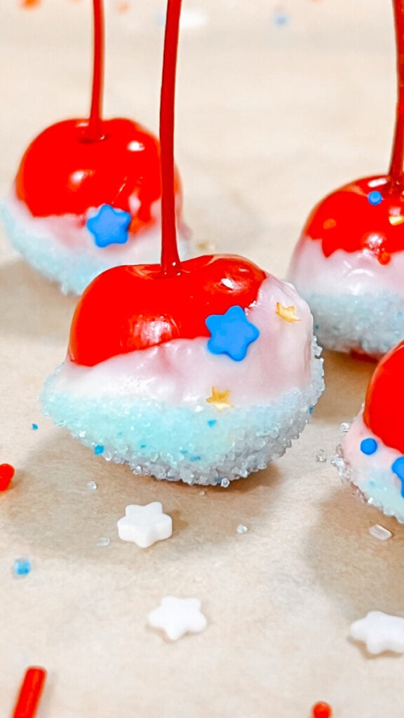  IMG_4602-576x1024 Red, White and Blue Chocolate Covered Cherries  