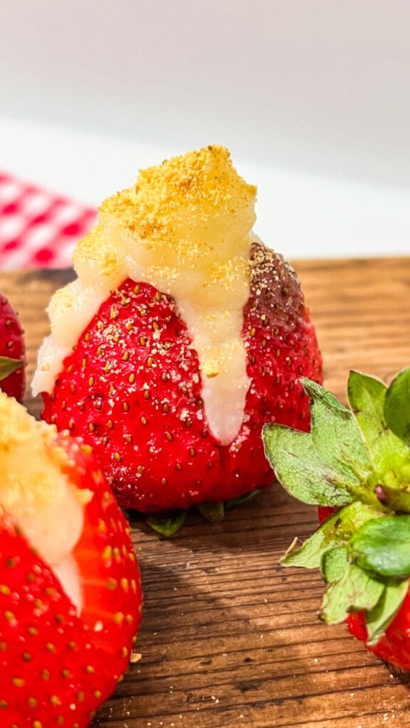 IMG_4670-1-576x1024 Cheesecake Stuffed Strawberries