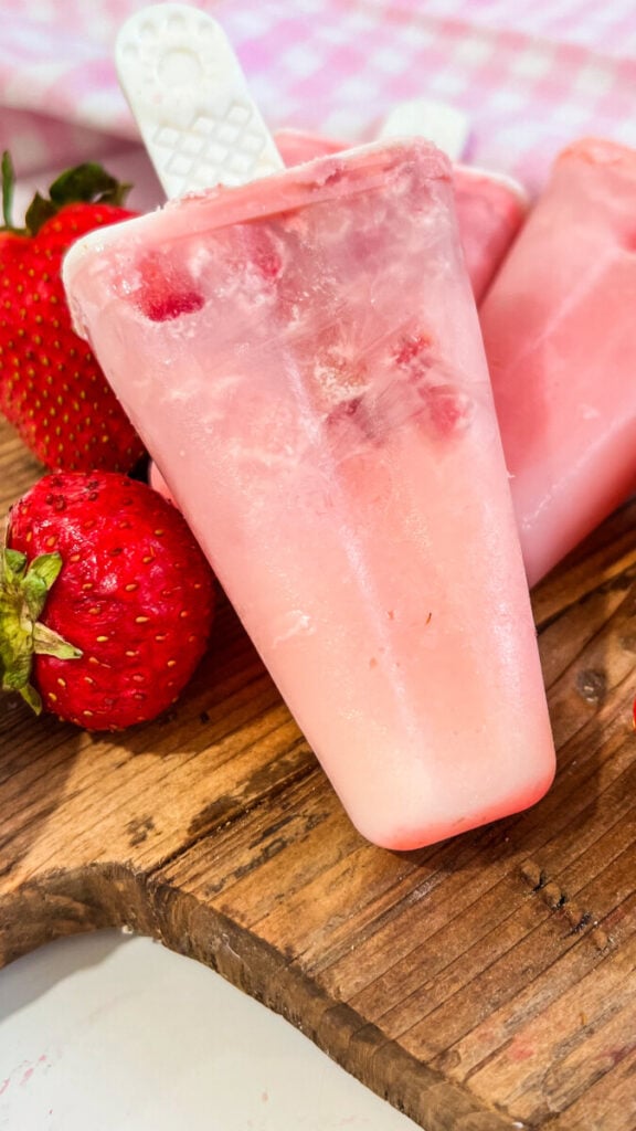  IMG_4853-576x1024 Strawberries and Cream Popsicles  
