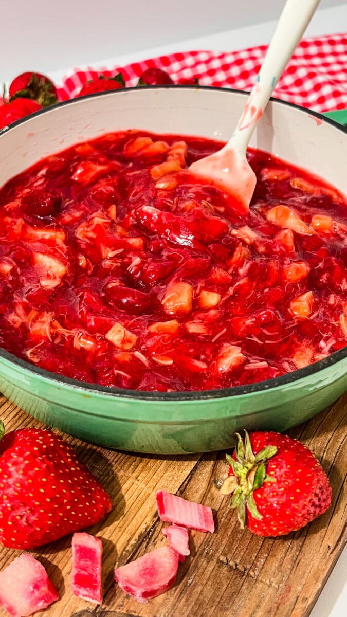  IMG_5039 Strawberry Rhubarb Pie Filling  
