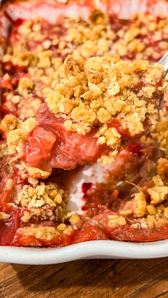 IMG_5092-576x1024 Easy Rhubarb Crisp
