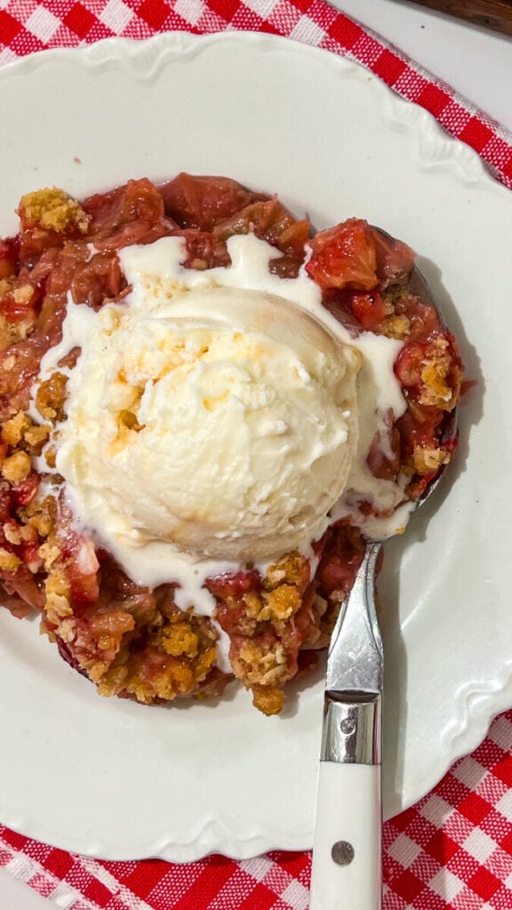 IMG_5143-576x1024 Easy Rhubarb Crisp