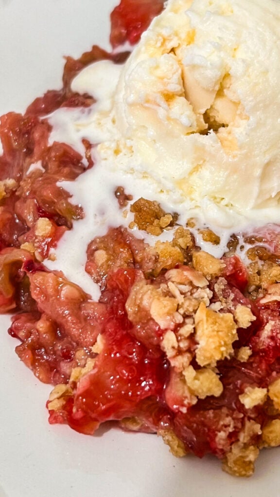 IMG_5152-576x1024 Easy Rhubarb Crisp