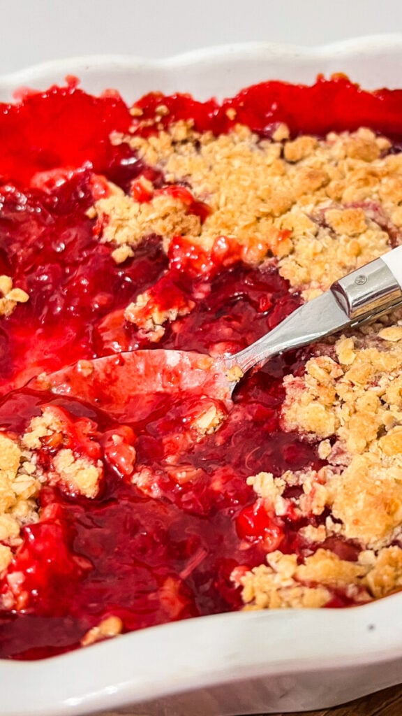  IMG_5184-576x1024 Strawberry Rhubarb Crisp  
