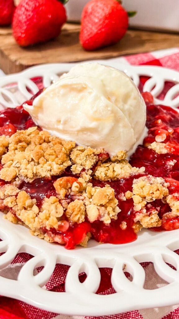  IMG_5191-576x1024 Strawberry Rhubarb Crisp  