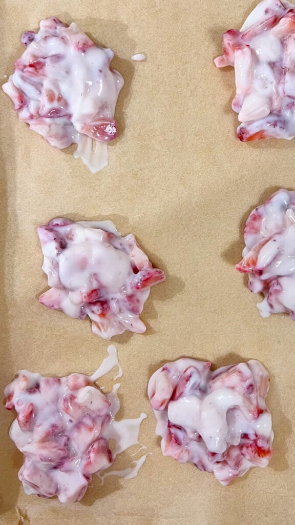  IMG_5231-576x1024 3-Ingredient Strawberry Chocolate Yogurt Clusters  