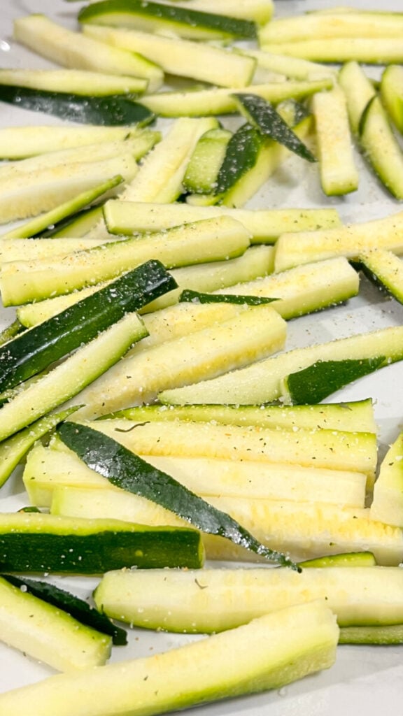  IMG_5462-576x1024 Crispy Parmesan Garlic Butter Zucchini Fries  