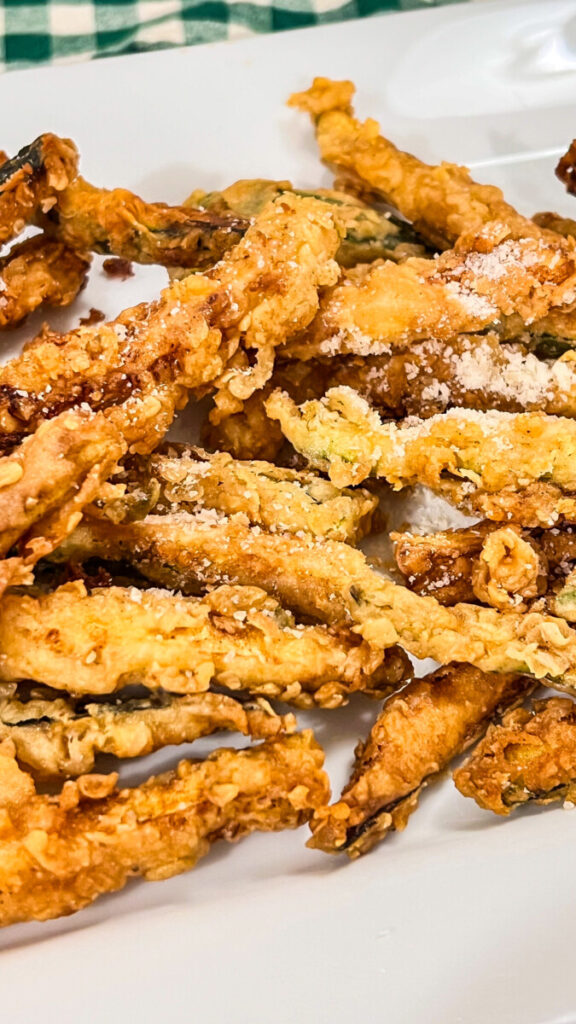  IMG_5484-576x1024 Crispy Parmesan Garlic Butter Zucchini Fries  
