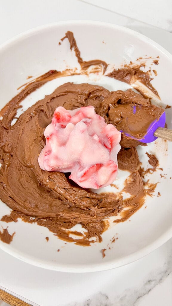  IMG_5718-576x1024 3-Ingredient Strawberry Chocolate Yogurt Clusters  