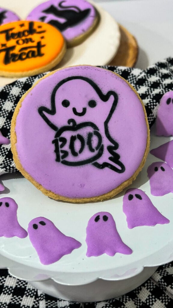 IMG_5906-576x1024 Ghost Pumpkin Halloween Cookies
