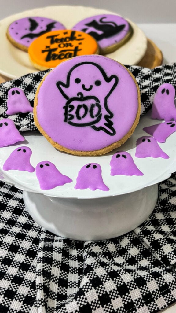 IMG_5908-576x1024 Ghost Pumpkin Halloween Cookies