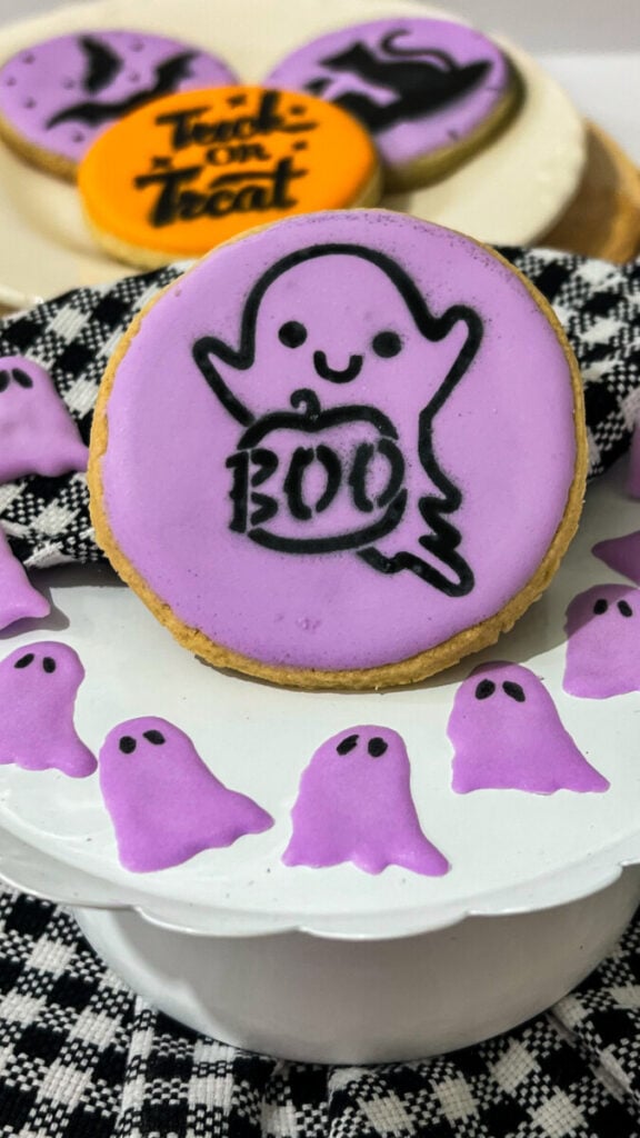IMG_5910-576x1024 Ghost Pumpkin Halloween Cookies