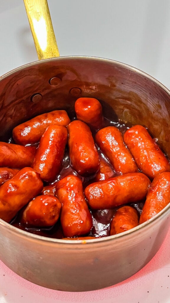 IMG_6130-576x1024 Stovetop BBQ Little Smokies