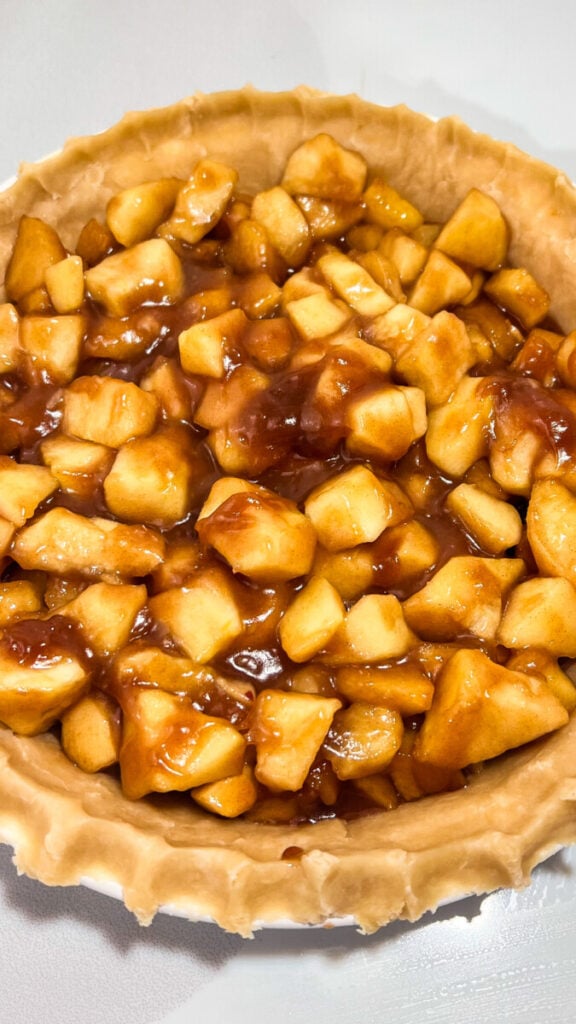IMG_7203-576x1024 Homemade Caramel Apple Pie