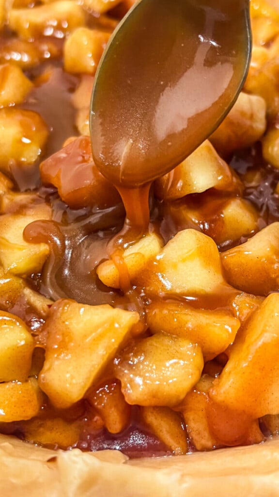 IMG_7214-576x1024 Homemade Caramel Apple Pie