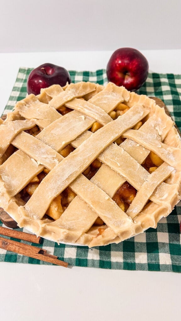 IMG_7219-576x1024 Homemade Caramel Apple Pie