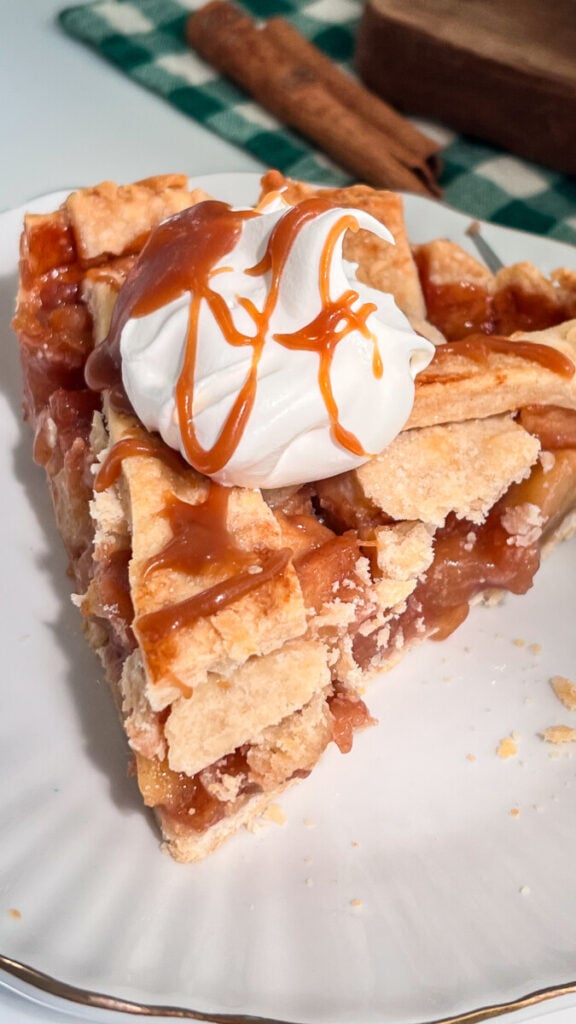 IMG_7437-576x1024 Homemade Caramel Apple Pie