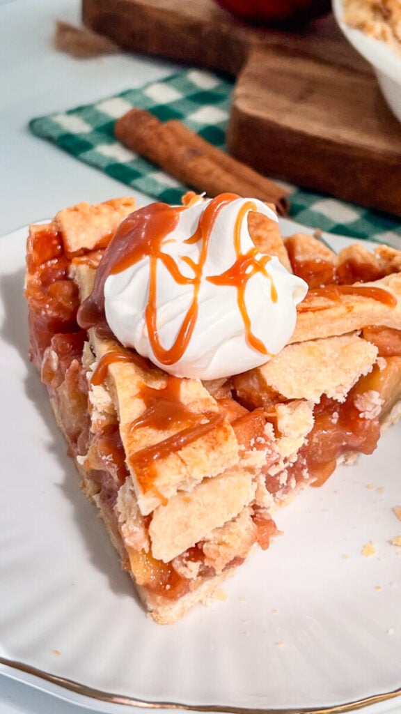 IMG_7439-576x1024 Homemade Caramel Apple Pie