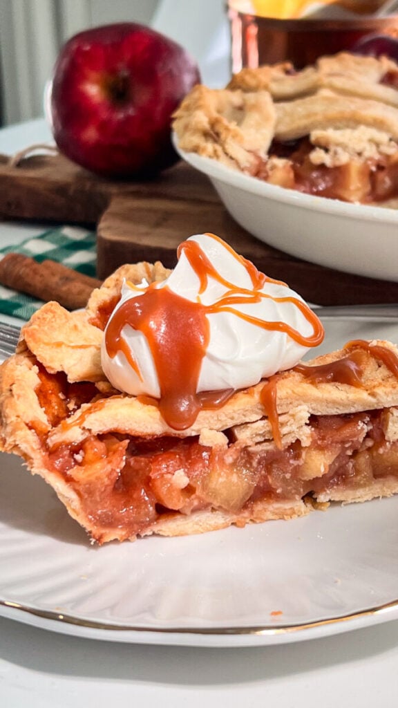 IMG_7443-576x1024 Homemade Caramel Apple Pie
