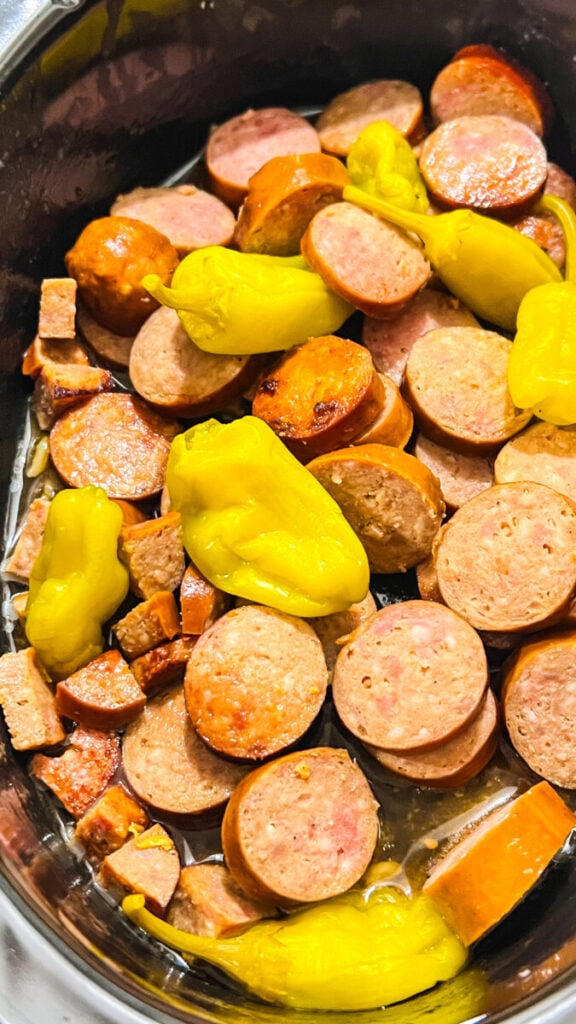  IMG_7487-576x1024 Crock Pot Mississippi Kielbasa  