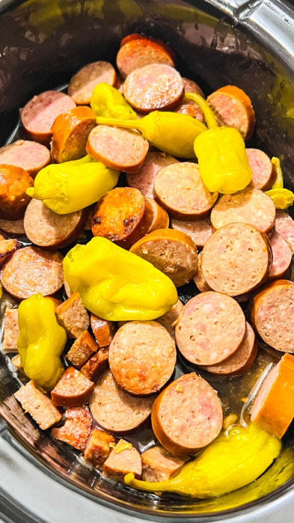  IMG_7489-576x1024 Crock Pot Mississippi Kielbasa  