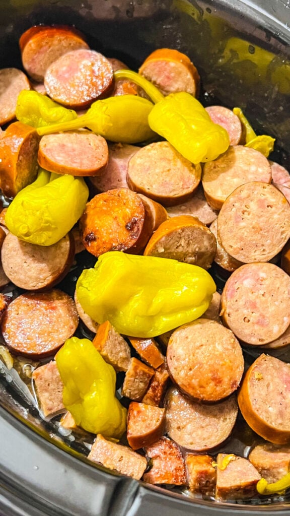 IMG_7499-576x1024 Crock Pot Mississippi Kielbasa  