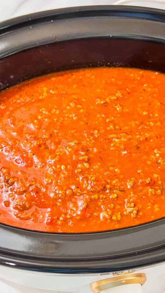  IMG_9075-576x1024 Slow Cooker Spaghetti Sauce  