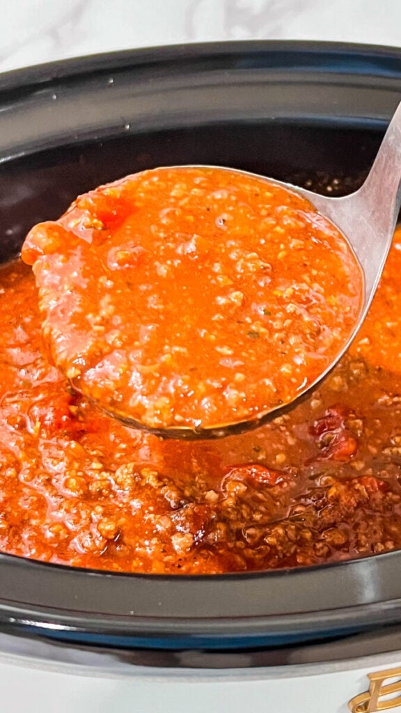  IMG_9078-576x1024 Slow Cooker Spaghetti Sauce  