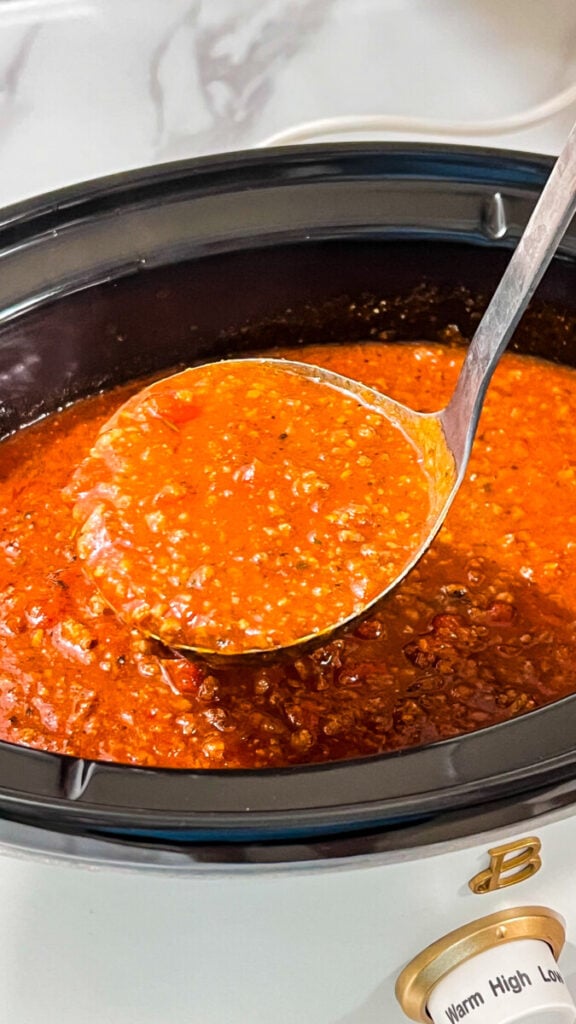  IMG_9084-576x1024 Slow Cooker Spaghetti Sauce  