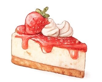  strawberry-cheesecake 50+ Easy Strawberry Recipes  